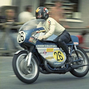 Dudley Robinson (Crooks Suzuki) 1973 Senior TT