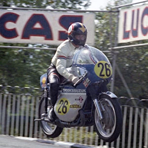 Dudley Robinson (Crooks Suzuki) 1973 Senior TT