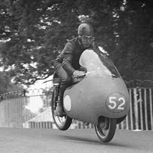 Duilio Agostini (Guzzi) 1956 Junior TT