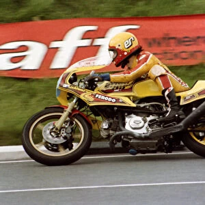 Eddie Roberts (Ducati) 1981 Formula 2 TT