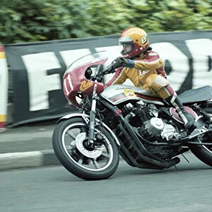 Eddie Roberts (Kawasaki) 1981 Formula One TT