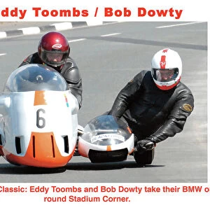 Eddy Tombs Bob Dowty BMW 2011 Pre TT Classic
