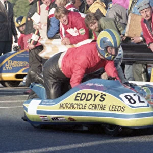 Eddy Wright & Paul Craig (Yamaha) 1980 Sidecar TT