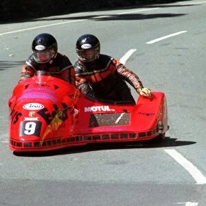 Eddy Wright & Rick Long (EMC) 1995 Sidecar TT