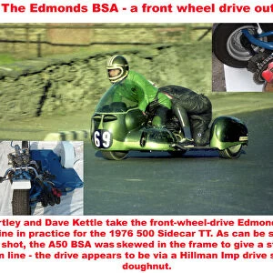 The Edmonds BSA - a front wheel drive outfit