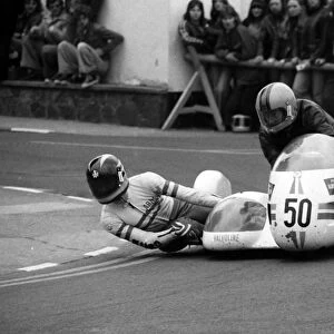 Egon Schons & Karl Lauterbach (BMW) 1977 Sidecar TT