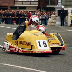 Eric Cornes & Graham Wellington (Ireson Yamaha) 1988 Sidecar TT