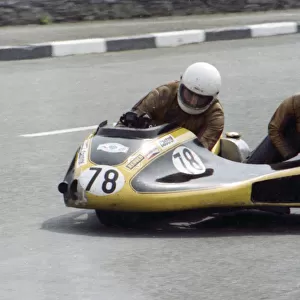 Eric Cornes & Robert Holmes (Yamaha) 1980 Sidecar TT