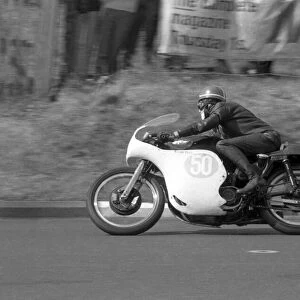 Eric Kirk (AJS) 1963 Junior Manx Grand Prix