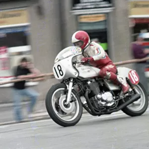 Eric McFarlane (Laverda) 1981 Newcomers Manx Grand Prix