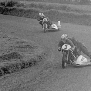 Eric Oliver & Stan Dibben (Norton) and Cyril Smith &