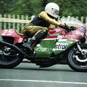 Ernie Coates (Ducati) 1980 Formula One TT