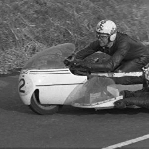 Ernie Leece & John Molyneux (LMS) 1969 Jurby Road