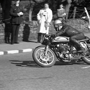 Ernie Washer (Norton) 1958 Senior Manx Grand Prix