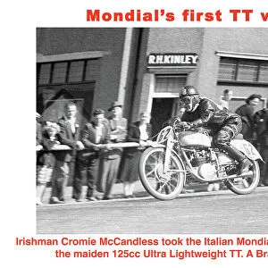 EX Cromie McCandless Mondial 1951 Ultra Lightweight TT