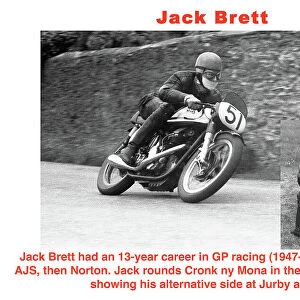 EX Jack Brett Norton 1956 Junior TT