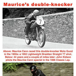 EX Maurice Cann Guzzi 1952 Lightweight TT John Kidson
