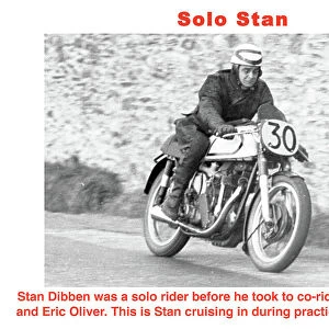 EX Stan Dibben Norton 1952 Manx Grand Prix
