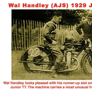 EX Wal Handley AJS 1929 Junior TT
