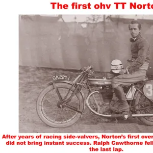 The first ohv TT Norton