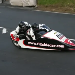 The first TT win for Nick Crowe; 2005 Sidecar A TT The first TT win for Nick Crowe; 2005 Sidecar A TT