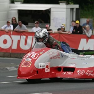 Francois Leblond & Nicolas Duhamel (Shelbourne) 2011 Sidecar TT