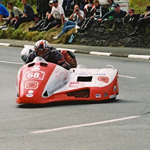 Francois Leblond & Sylvie Leblond (Baker Honda) 2004 Sidecar TT