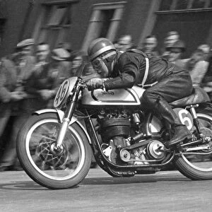 Frank Norris (Norton) 1955 Senior TT