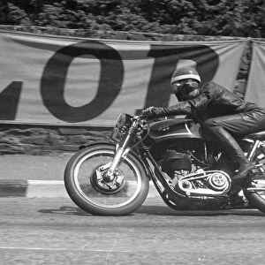 Frank Perris (AJS) 1955 Junior TT