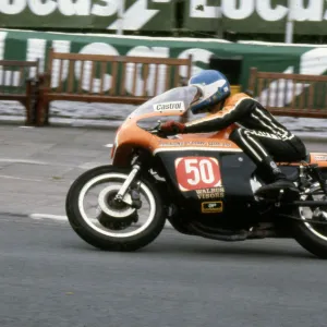 Frank Rutter (Honda) 1979 Formula One TT