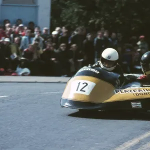 Frank Wrathall & Phil Spendlove (Yamaha) 1981 Sidecar TT