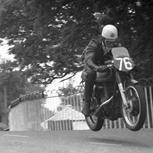 Fred Cook (AJS) 1956 Junior TT