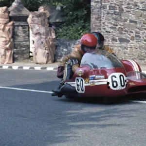 Fred Cornbill & Mike Tinkler (Parker Suzuki) 1978 Sidecar TT