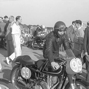 Fred Neville (Matchless) 1961 Seniior Manx Grand Prix