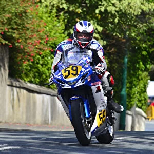 Frederico Natali (Suzuki) 2014 Senior Manx Grand Prix