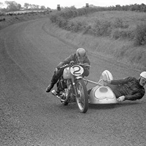 Fron Purslow & Dave Kay (BSA) 1953 Sidecar Ulster Grand Prix