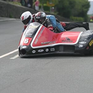 Gary Bryan & Jamie Winn (Baker Honda) 2012 Sidecar TT