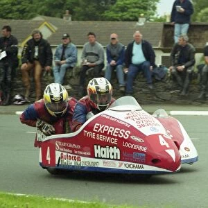 Gary Horspole / Kevin Leigh (Shelbourne Honda) 2003 Sidecar TT