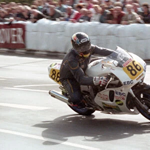 Gary Rowe (Suzuki) 1996 Senior Manx Grand Prix