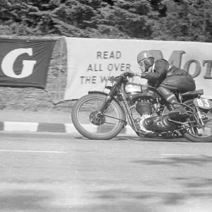 Geoff Alcock (Norton) 1951 Senior Clubman TT