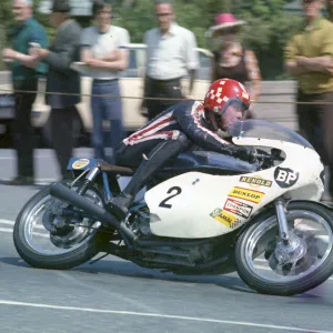 Geoff Barry (Oakley Seeley) 1973 Formula 750 TT