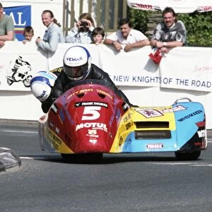 Geoff Bell at Quarter Bridge: 1992 Sidecar Race A