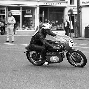 Geoff Biggs (Aermacchi) 1973 Junior Manx Grand Prix