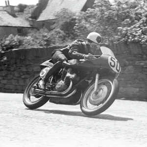 Geoff Duke (Gilera) 1955 Senior TT