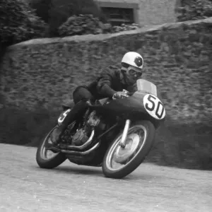 Geoff Duke (Gilera) 1955 Senior TT