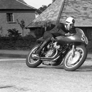 Geoff Duke (Gilera) 1955 Senior TT