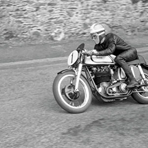 Geoff Duke at Governors Bridge: 1952 Senior TT