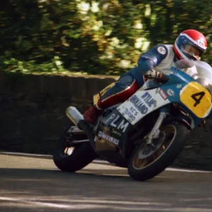 Geoff Martin (Suzuki) 1987 Senior Manx Grand Prix