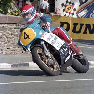 Geoff Martin (Suzuki) 1987 Senior Manx Grand Prix