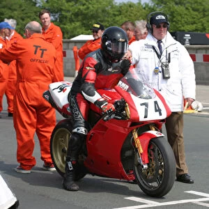 Geoff Sawyer (Ducati) 2003 Formula 1 TT